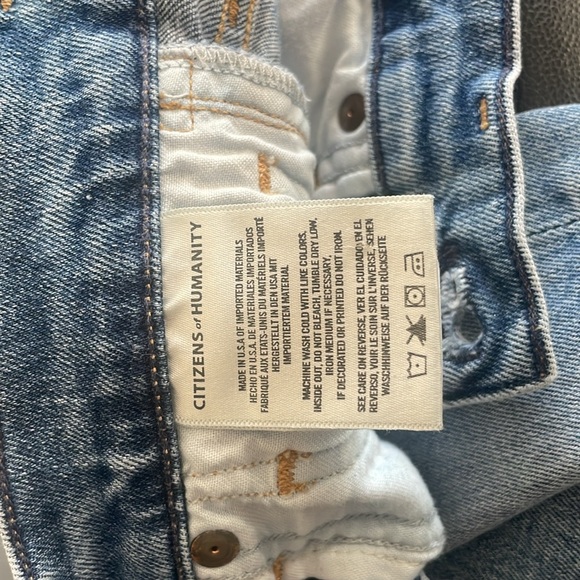 Citizens of Humanity Charlotte High Rise Straight Jeans - Picture 6 of 6